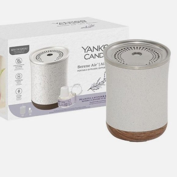 Yankee Candle Other - Yankee Candle Peaceful Lavender & Sea Salt Ultrasonic Diffuser Starter Kit